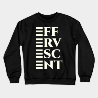 Effervescent retro simple stylish aesthetic Crewneck Sweatshirt